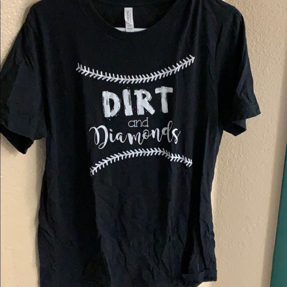 Baseball mom tee